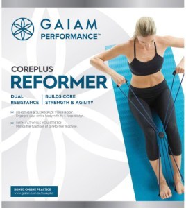 Gaiam Pilates Reformer 4-Loop Design and Multiple Grips  