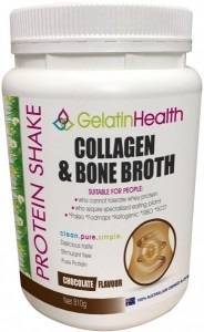 Gelatin Health Collagen Bone Broth Shake (73% Protein )Chocolate 810g