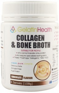 Gelatin Health Collagen Bone Broth Shake Sample Jar