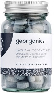 Georganics Toothtablets Activated Charcoal 120tabs
