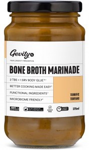 Gevity Rx Bone Broth Marinade Terrific Teriyaki G/F 375ml