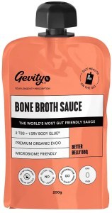 Gevity Rx Bone Broth Sauce Better Belly BBQ Sauce Go Pack 200ml