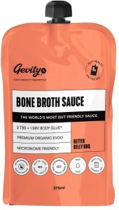 Gevity Rx Bone Broth Sauce Better Belly BBQ Sauce Go Pack 375ml