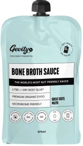 Gevity Rx Bone Broth Sauce Great Guts Mayo Go Pack 375ml