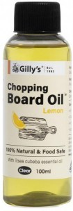 Gillys Chopping Board Oil Lemon 100ml