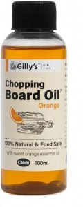 Gillys Chopping Board Oil Orange 100ml