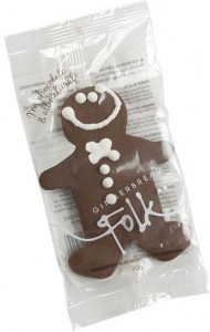 Gingerbread Folk I'm Chocolate & All Natural Gingerbread Men 24x30g