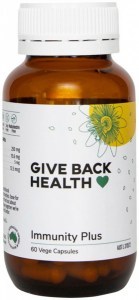 GIVE BACK HEALTH Immunity Plus 60vc