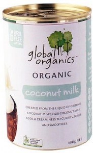 Global Organics Coconut Milk  400g Can