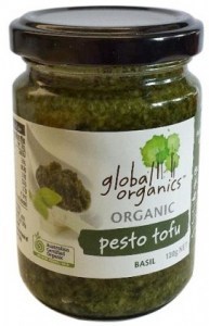Global Organics Pesto Vegan w Tofu  120g