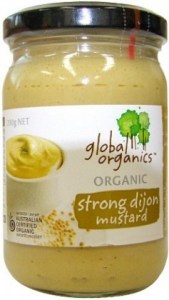 Global Organics Strong Dijon Mustard 200g