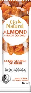 Go Natural Almond And Apricot Bar 16x40g