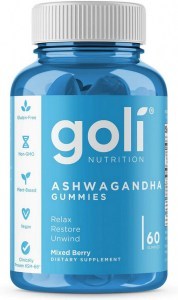 Goli Ashwagandha Organic Gummies  60Pieces