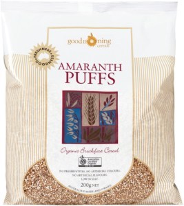 Good Morning Cereals Organic Amaranth Puffs 200g