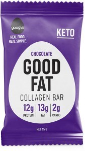 Googys Good Fat Keto Chocolate Collagen Bars  45g