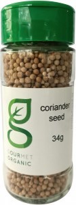 Gourmet Organic Coriander Seed Shaker 34g