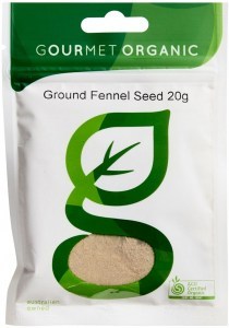Gourmet Organic Fennel Ground 20g Sachet