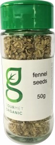 Gourmet Organic Fennel Seed Shaker 50g