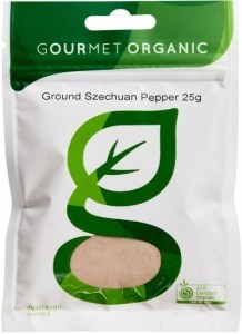 Gourmet Organic Ground Szechuan Pepper 25g Sachet x 1