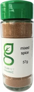 Gourmet Organic Mixed Spice Shaker 57g