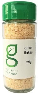 Gourmet Organic Onion Flakes Shaker 39g
