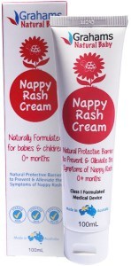 GRAHAMS NATURAL BABY Nappy Rash Cream 100ml