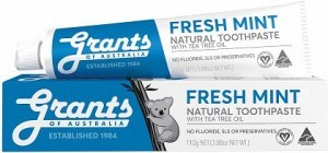 Grants Natural Toothpaste Fresh Mint 110g
