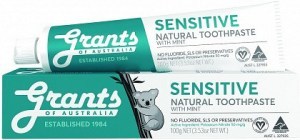 Grants Natural Toothpaste Sensitive 100g
