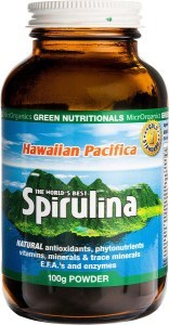 Green Nutritionals Hawaiian Pacifica Spirulina Powder 100g