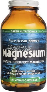 Green Nutritionals Marine Magnesium Vegan Capsules 260mg 120 Caps