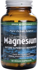 Green Nutritionals Marine Magnesium Vegan Capsules 260mg 60 Caps
