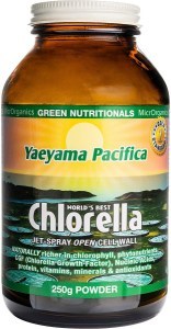 Green Nutritionals Yaeyama Pacifica Chlorella Powder 250g