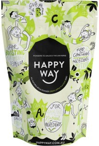 Happy Way BCAA Powder Green Apple 300g