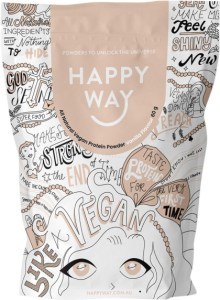 Happy Way Vegan Protein Powder Vanilla 6x60g