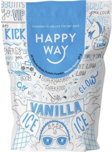 Happy Way Whey Protein Powder Vanilla 6x60g