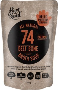 Hart & Soul Beef Broth Soup 350g OCT25