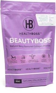 Health Boss Beauty Boss Forest Berries Collagen Peptides 320g Pouch JUN25
