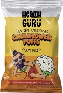 Health Guru Cauliflower Puffs Just BBQ 6x56g
