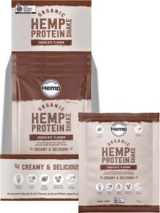 Hemp Foods Australia Organic Hemp Protein Shake Chocolate 7x35g