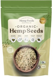 HEMP FOODS AUSTRALIA Organic Hemp Seeds (Hulled) 114g