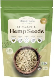 HEMP FOODS AUSTRALIA Organic Hemp Seeds (Hulled) 250g