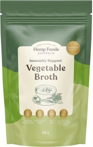 Hemp Foods Australia Vegetable Broth Immunity Support 112g