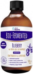 HENRY BLOOMS Bio-Fermented Blueberry Concentrate (with Papaya, Acai, Goji & Maqui) 500ml