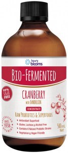 HENRY BLOOMS Bio-Fermented Cranberry Concentrate (with Dandelion) 500ml