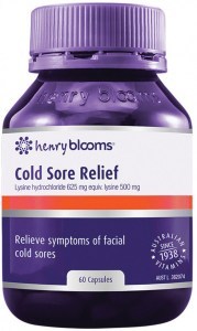 HENRY BLOOMS Cold Sore Relief 60c