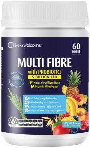 HENRY BLOOMS Multi Fibre with Probiotics (Tropical Fruits) 300g