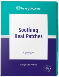 HENRY BLOOMS Soothing Heat Patches (Single Use) x 5 Pack