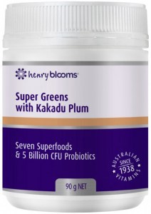 HENRY BLOOMS Super Greens with Kakadu Plum 90g