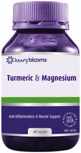 HENRY BLOOMS Turmeric & Magnesium 60c