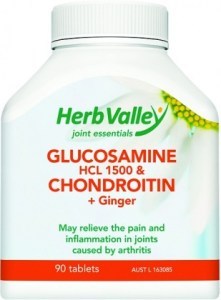 Herb Valley Glucos 1500+Chondroitin+Ginger 90tabs